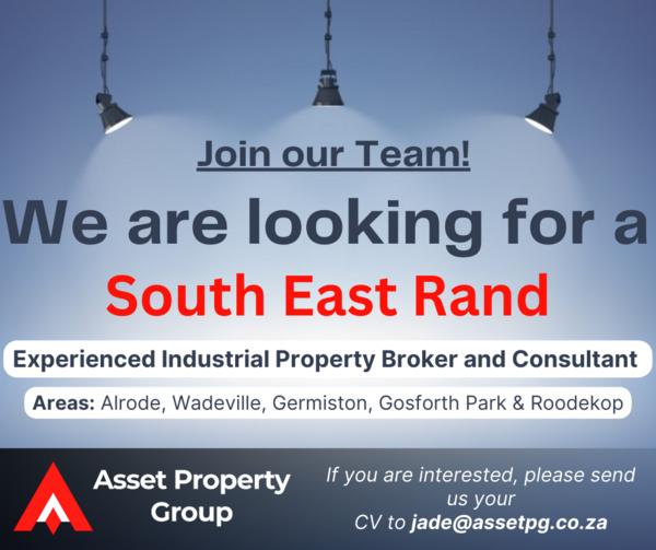 Asset Property Group is seeking an experienced South East Industrial Property Broker and Consultant to join our highly successful broking Team.